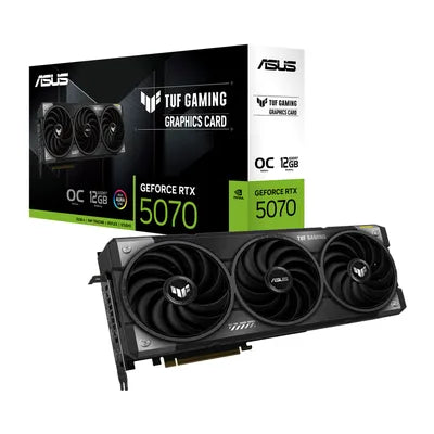 Placa de Vídeo Gamer Asus Tuf Gaming GeForce RTX 5070 OC - 12GB - GDDR7 - HDMI/Displayport