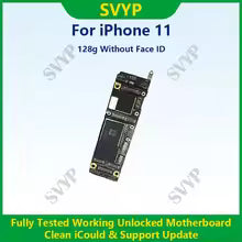 Placa base auténtica completamente probada para iPhone 11 Pro Max 64g/256g placa base desbloqueada sin identificación facial limpia iCloud envío rápido