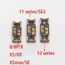 Conector Flex de batería interna FPC para iphone 11, 13, 12, 14 PRO/MAX/MINI, 8 Plus, 8 P, X, XS, XR, 14Pro, SE, SE2