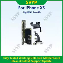 Placa Madre iPhone X a Xs Max completamente probada, limpia iCloud y desbloqueada