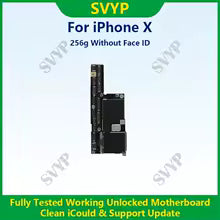 Placa Madre iPhone X a Xs Max completamente probada, limpia iCloud y desbloqueada