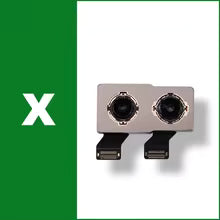 Cámara trasera para iPhone 6 6S 7 8 Plus cámara trasera lente principal Cable flexible cámara para iphone X XR XS MAX 11 11PRO 12 cámara