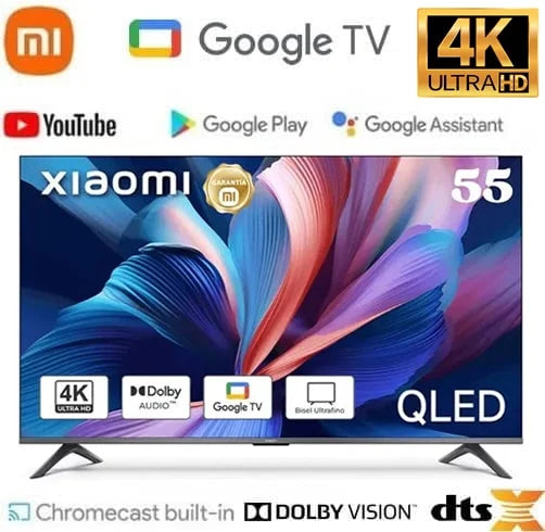 Smart TV Xiaomi A Pro L55MB-APPH 2026 - 4K - Bluetooth - USB/HDMI - Google TV - 55''