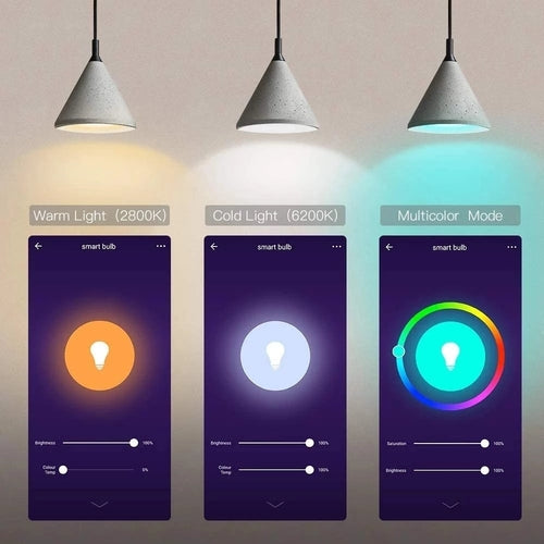 Smart Bulb E26 Luz Wifi Compatible con Tuya Alexa Google Assistant