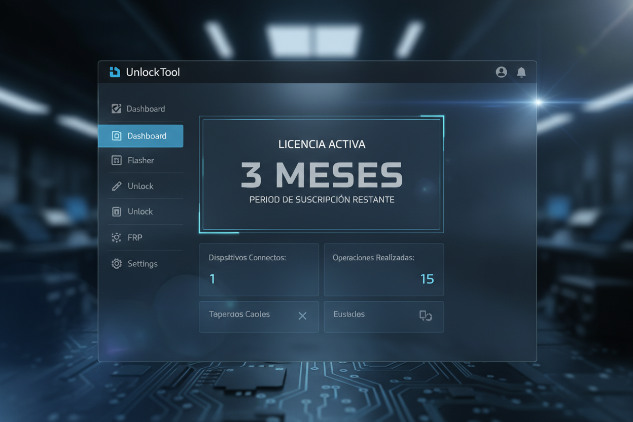 imagen de unlocktool que dica 3 meses