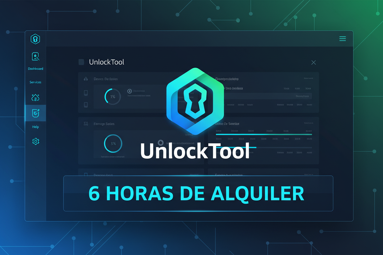imagen de unlocktool que diga 6 horas de alquiler